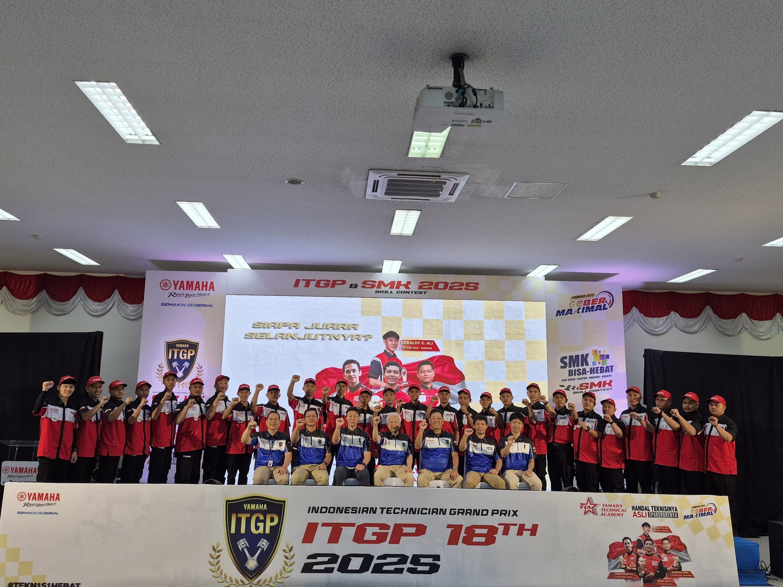 Indonesia Technician Grand Prix Digelar, Lebih Dari 2 Dekade Komitmen Yamaha Cetak Teknisi Berkualitas Global