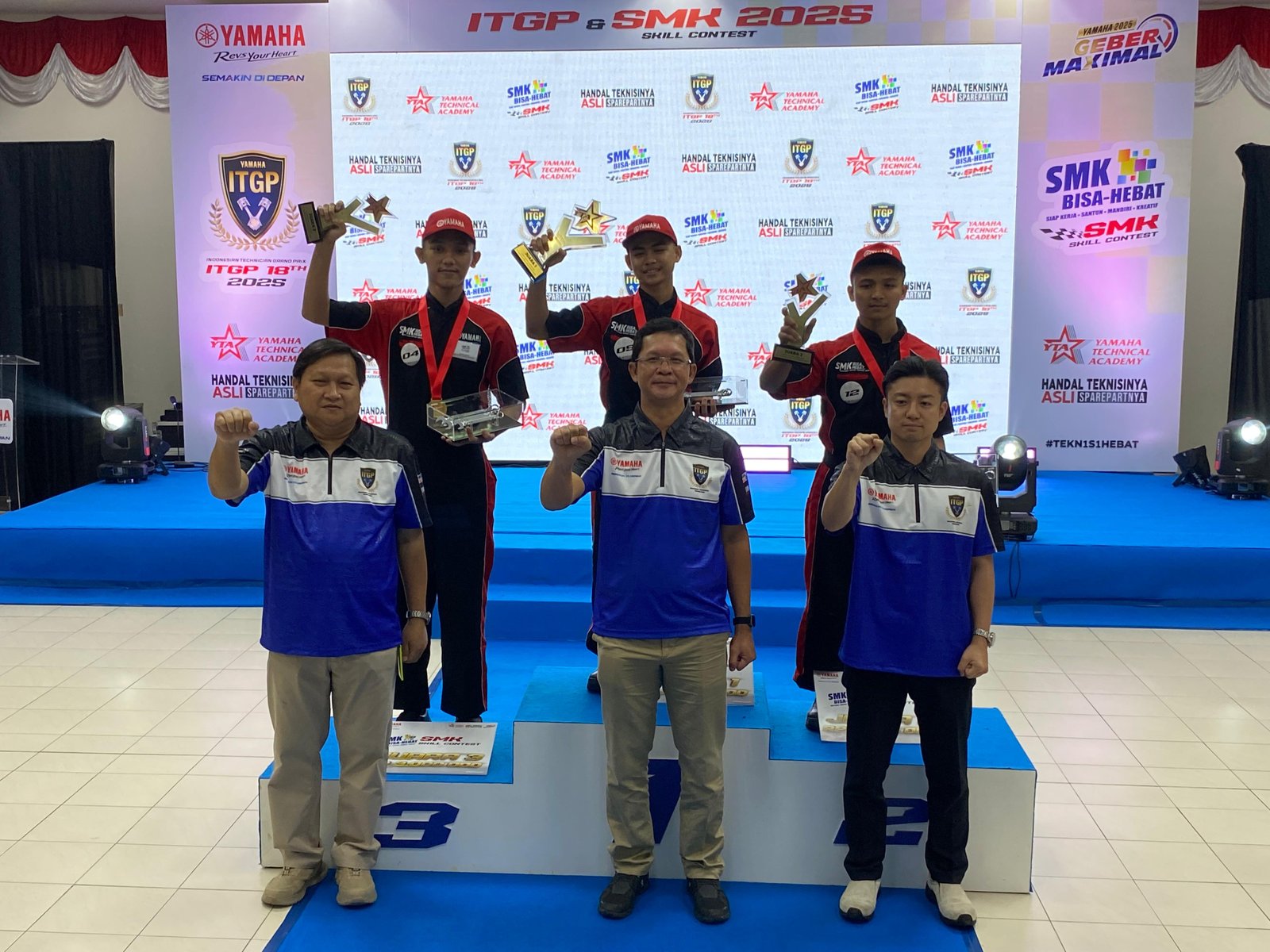 Anak Medan Juarai Yamaha Indonesia Technician Grand Prix  2025, Siap Berkompetisi di Tingkat Dunia