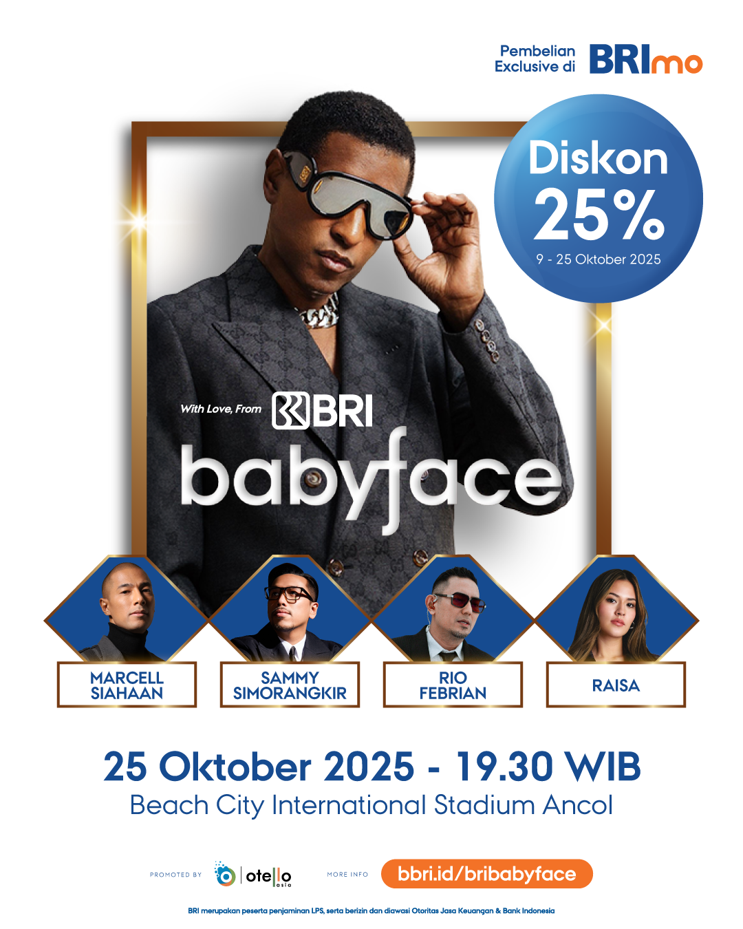 Pengalaman Musik Kelas Dunia Melalui Konser Babyface Oleh BRI