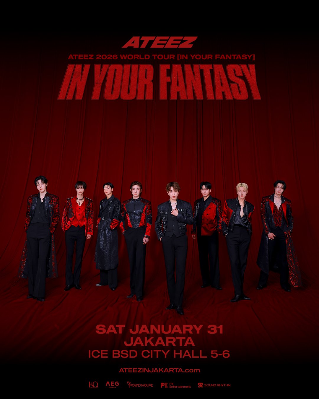 ATEEZ Umumkan 2026 World Tour, Jakarta Salah Satunya!