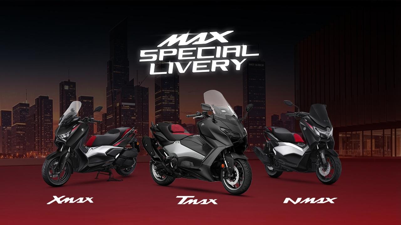 Yamaha Luncurkan MAX Special Livery, Rayakan Perjalanan 25 Tahun MAX Hadir untuk Konsumen Global