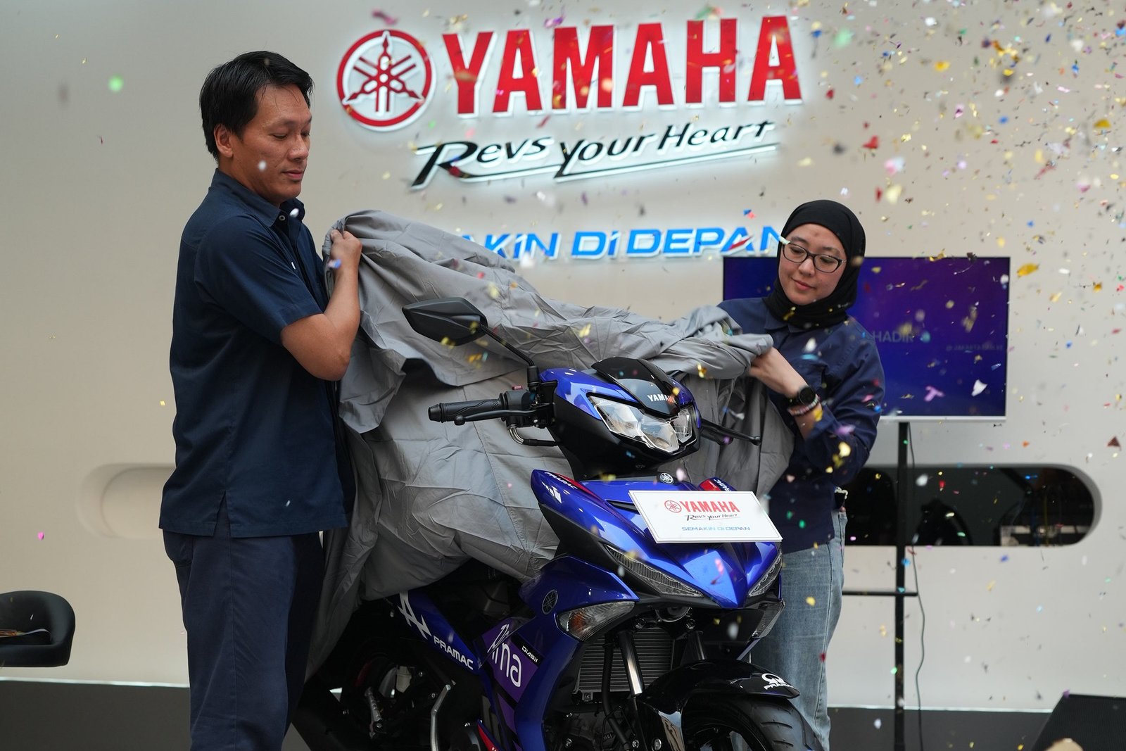 Yamaha Launching MX King 150 Prima Pramac Livery di Jakarta Fair, Penuhi Passion Penikmat Balap