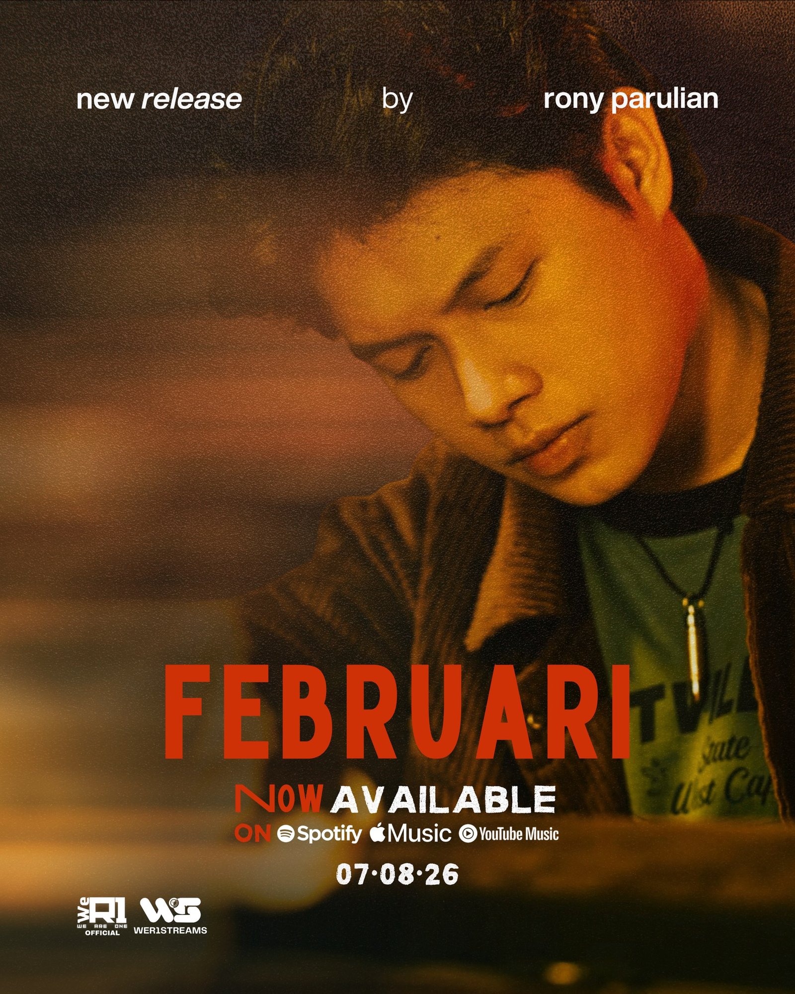 Rony Parulian Rilis Lagu Terbaru "Februari", Kisah Cinta yang Menyembuhkan Luka