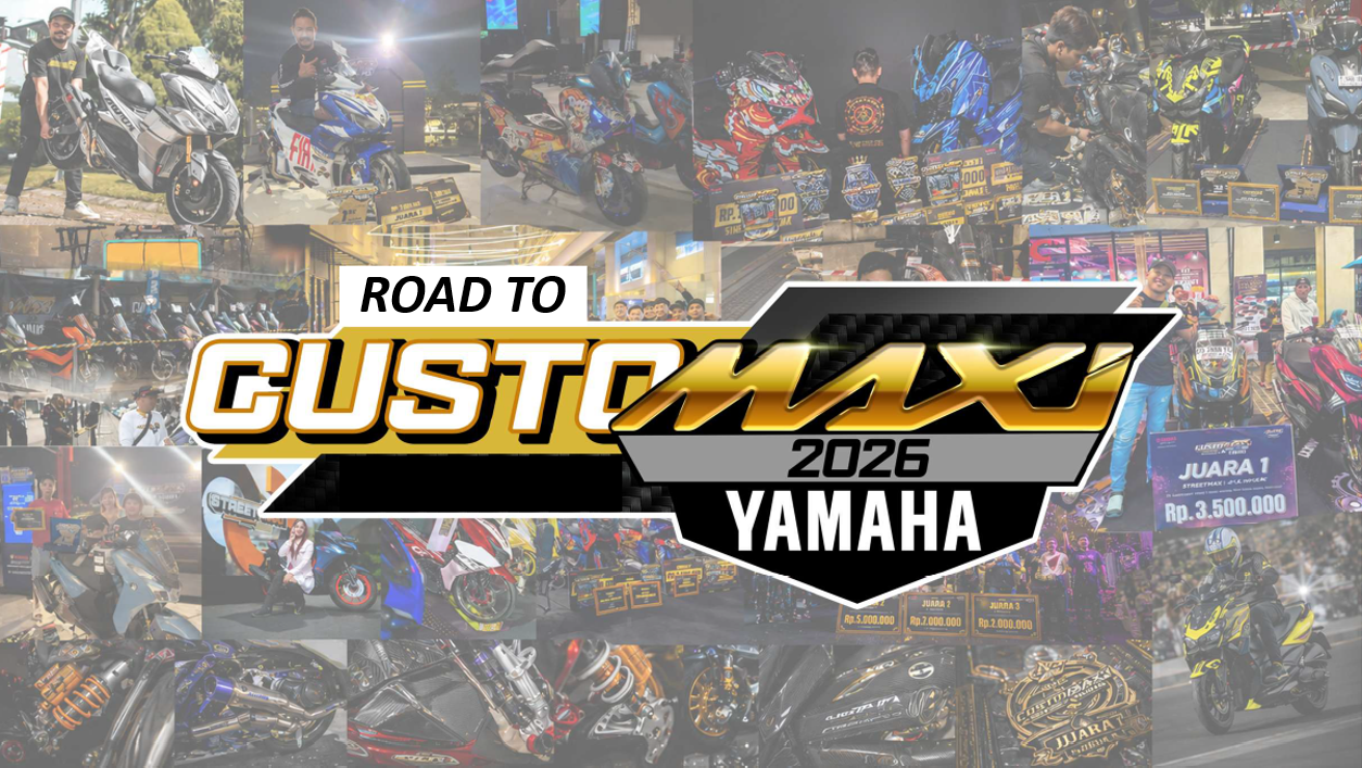Pertempuran Modifikasi Dimulai dari Semarang! CustoMAXi Yamaha 2026 Siap Guncang 5 Kota di Indonesia