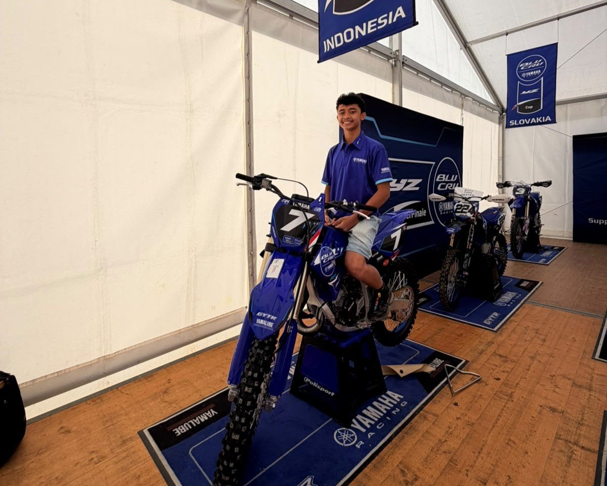 Tampil di YZ BLU CRU FIM Europe Cup SuperFinale, Djanoko Mahija Aribowo Ambil Pengalaman Berharga Level Internasional